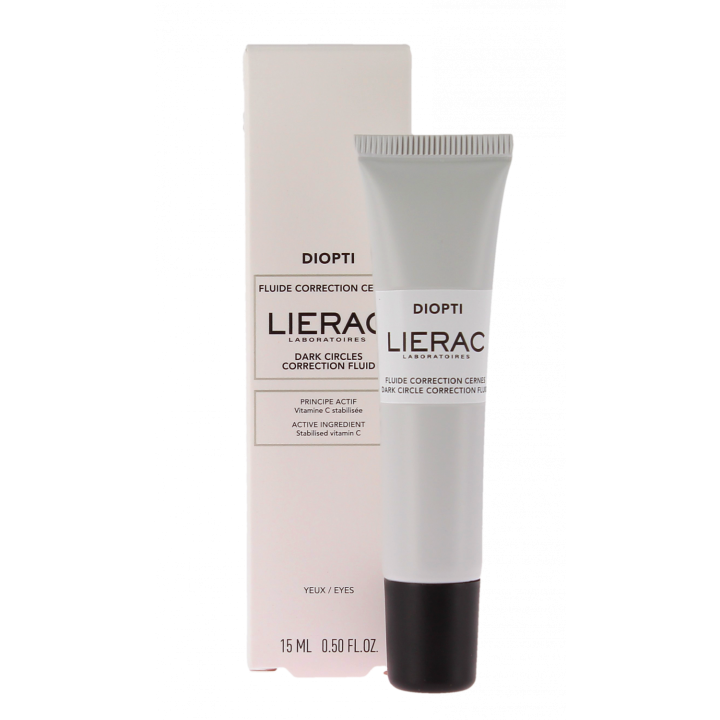 Diopti fluide correction cernes Lierac - tube de 15 ml