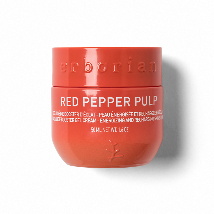 Gel Crème Booster d'Éclat Red Pepper Pulp Erborian - pot de 50 ml