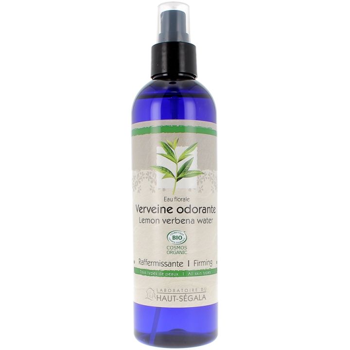 Eau Florale Verveine odorante Bio Raffermissante Laboratoire Haut-Ségala - Spray de 250 ml