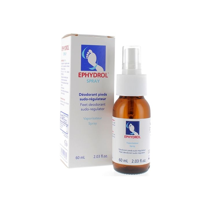 Ephydrol pedilane spray déodorant pieds sudo-régulateur - spray de 60 ml