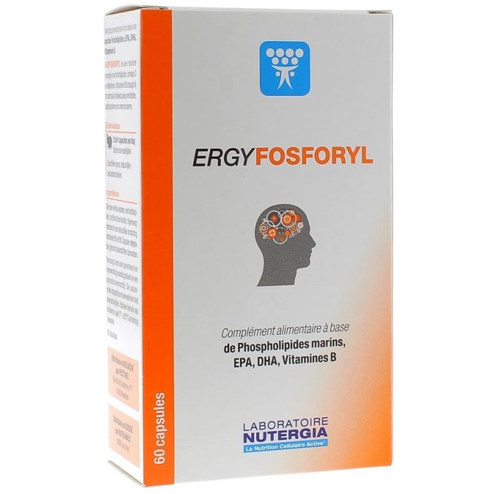 Ergyfosforyl Nutergia - boîte de 60 capsules