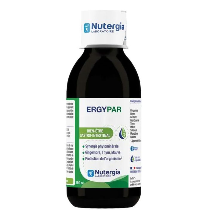 Ergypar solution buvable Nutergia - flacon de 250ml