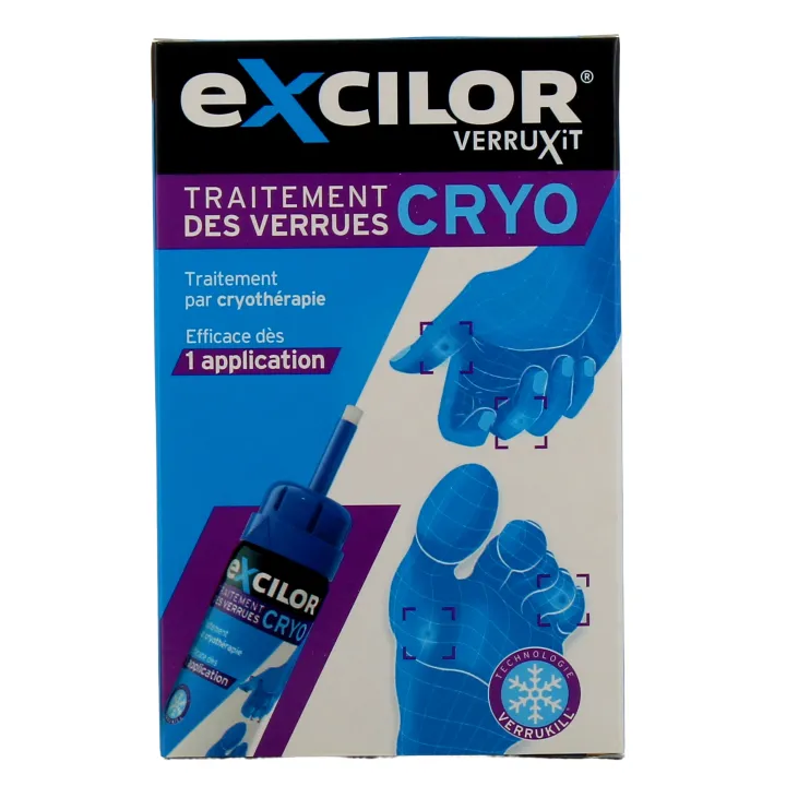 Excilor Verruxit verrues traitement cryothérapie – aérosol 50 ml