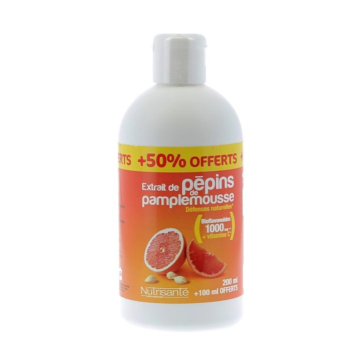 Extrait de pépins de pamplemousse Nutrisanté