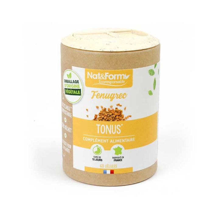Fenugrec Ecoresponsable Nat&Form - boite de 60 gélules