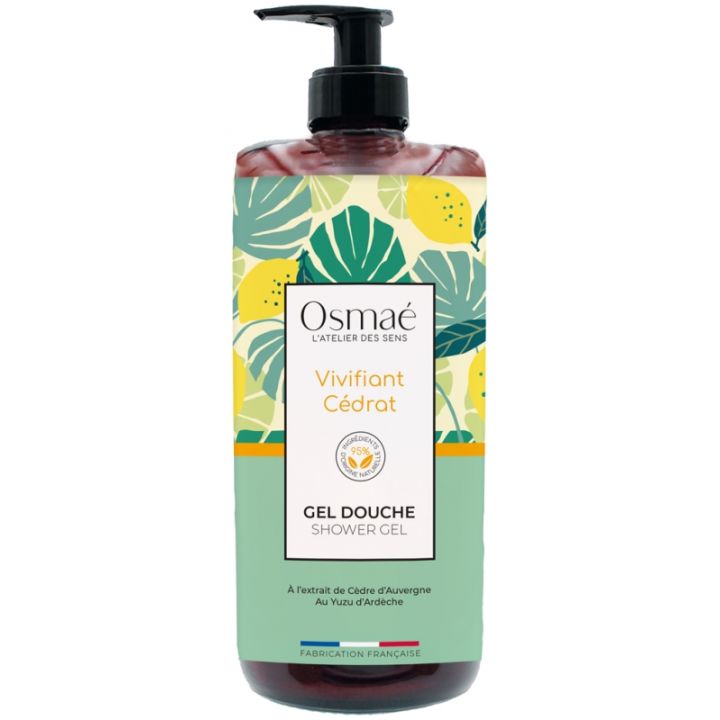 Gel douche vivifiant Cédrat Osmaé