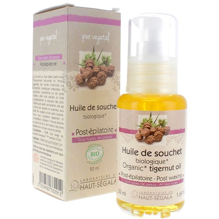 Huile de souchet bio post-épilatoire Laboratoire Haut-Ségala