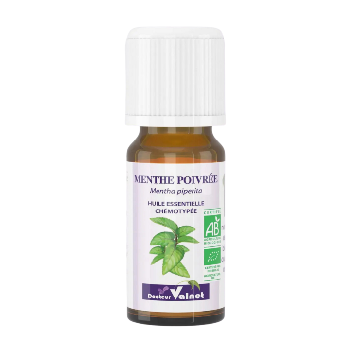 Huile essentielle Menthe poivrée Bio Dr Valnet - 10 ml