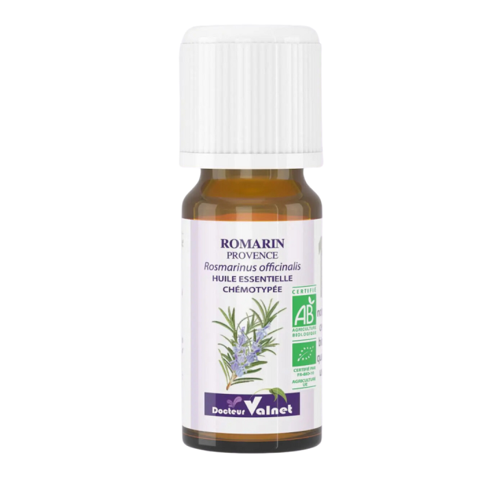 Huile essentielle Romarin bio Dr Valnet - flacon de 10 ml
