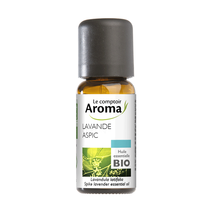 Huile essentielle de Lavande aspic bio Le Comptoir Aroma - flacon de 10 ml