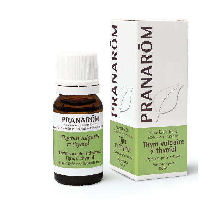 Huile essentielle de Thym vulgaire à thymol Pranarôm - flacon de 10 ml