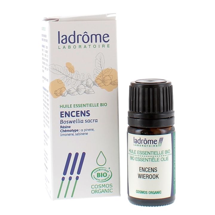Huile essentielle encens Bio Ladrôme - flacon de 5 ml