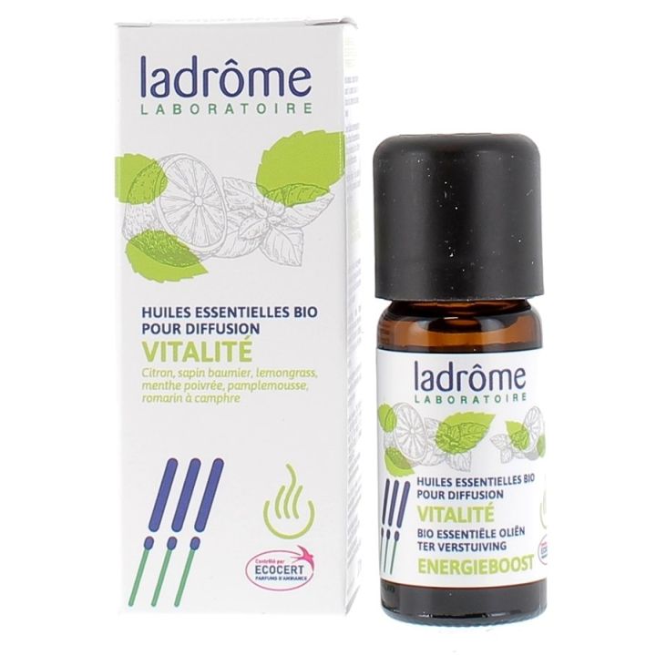 Huile essentielle Vitalité Bio Ladrôme - Flacon de 10 ml