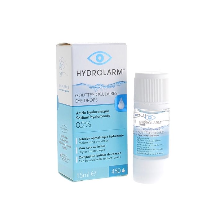 Hydrolarm Solution ophtalmique hydratante Horizane - flacon de 15 ml