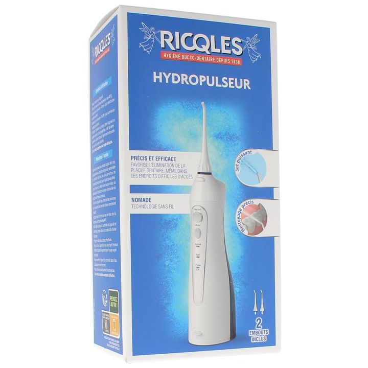 Hydropulseur Ricqles - 1 hydropulseur + 2 embouts
