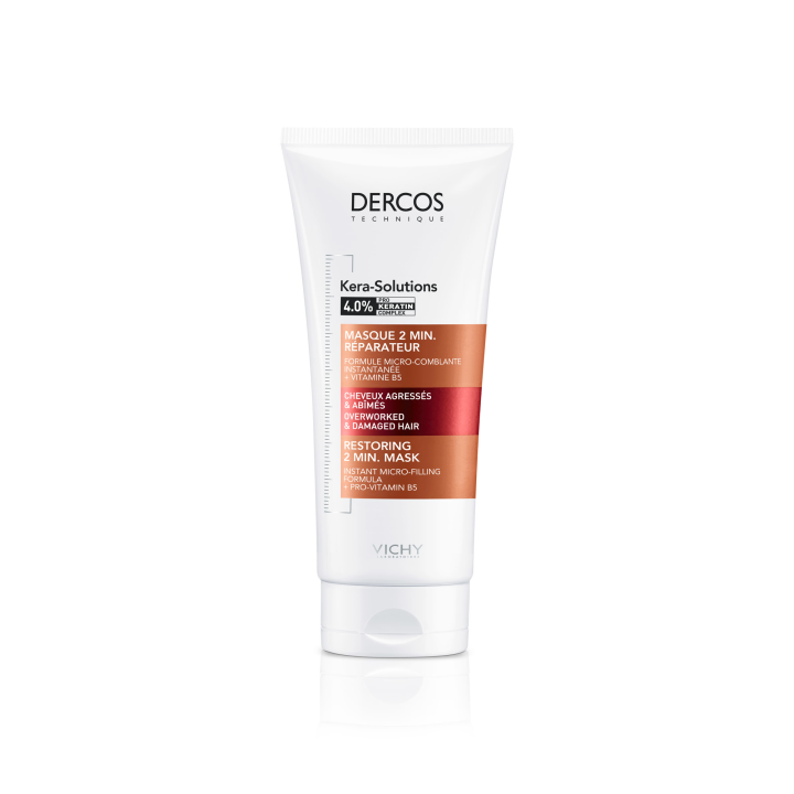 Kera-Solutions masque 2 min. réparateur Vichy Dercos - tube de 200 ml