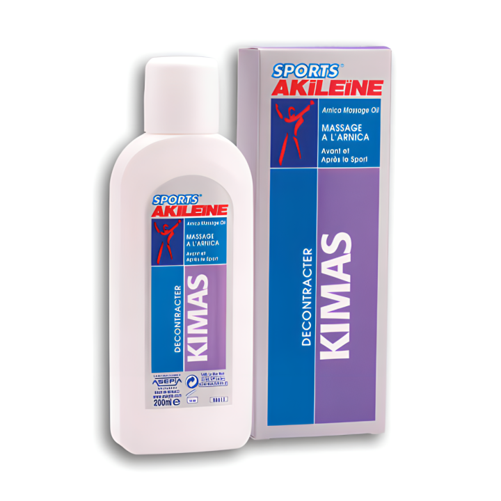 Kimas massage à l'arnica Akileïne sports - tube de 200 ml