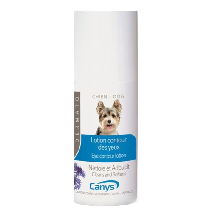 Lotion contour des yeux chien Canys - flacon de 75ml