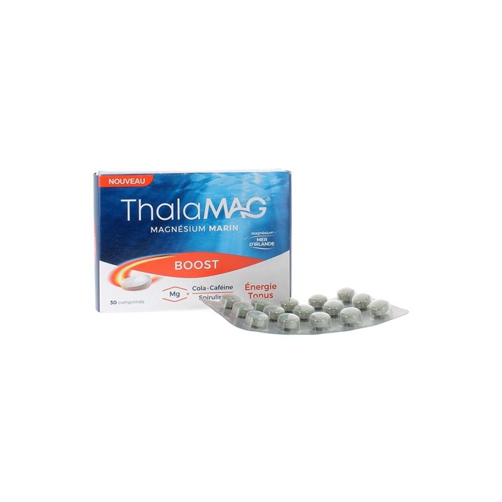 Magnésium marin boost Thalamag - boite de 30 comprimés