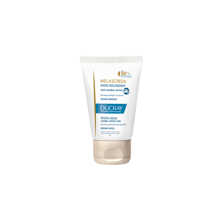 Melascreen photo-vieillissement soin global mains Ducray - tube de 50 ml
