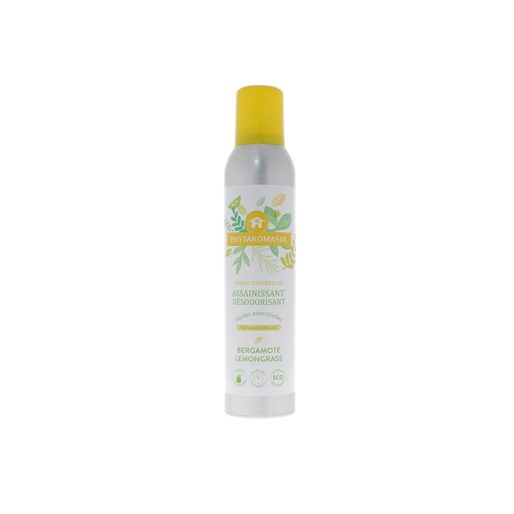 Phytaromasol Spray assainissant bergamote lemongrass Dietaroma - spray de 250ml