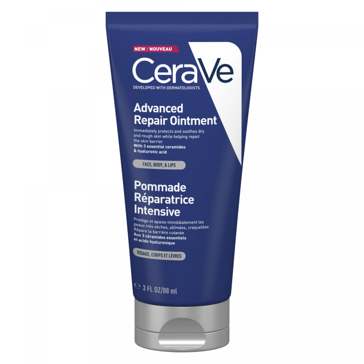Pommade réparatrice intensive visage corps lèvres CeraVe