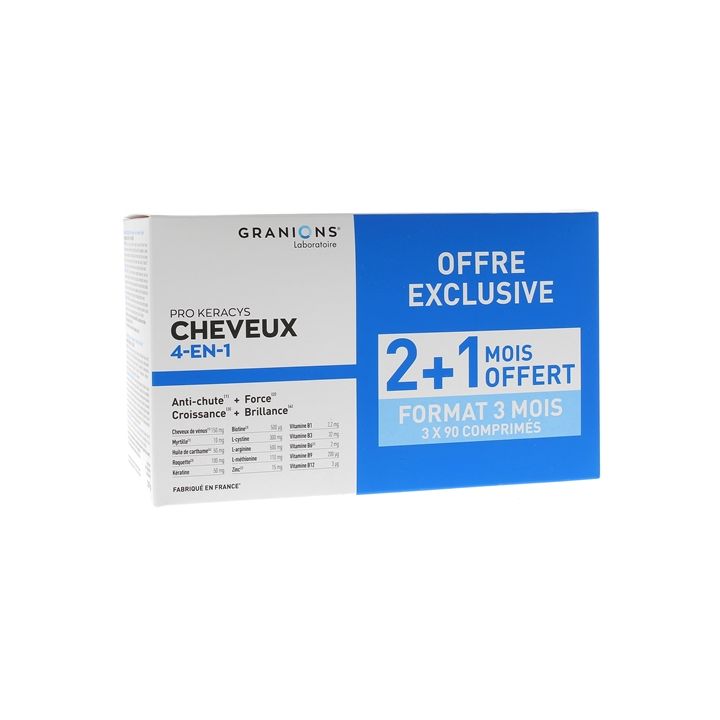 Pro Keracys Cheveux 4 en 1 Granions