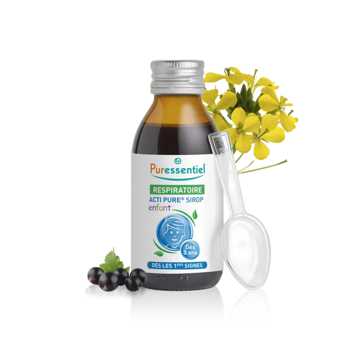 Respiratoire Sirop Acti Pure enfant Puressentiel - flacon de 125ml