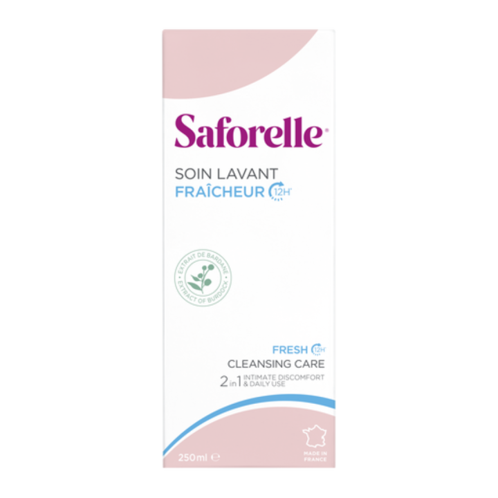 Soin Lavant Fraicheur usage quotidien Saforelle - flacon de 100 ml
