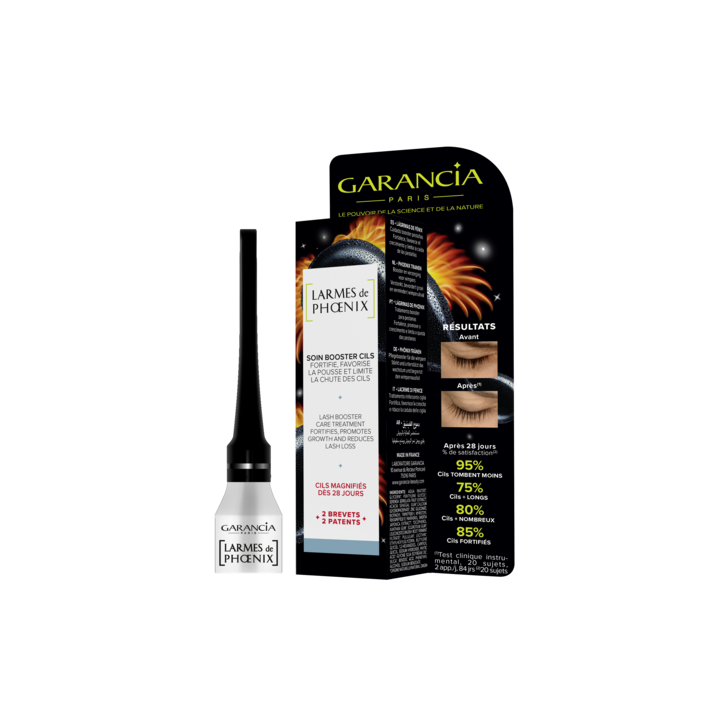 Soin booster de cils larmes de phoenix Garancia - flacon de 2,5 ml