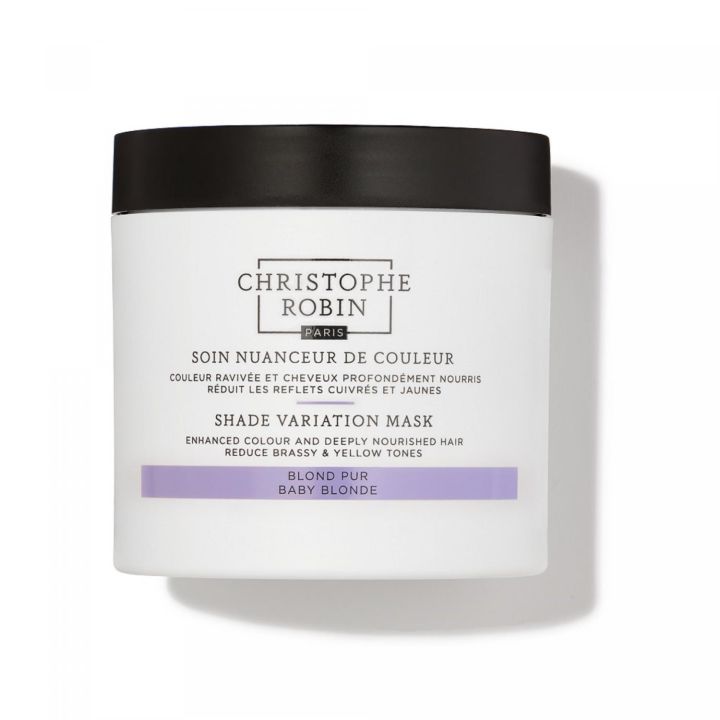 Soin nuanceur de couleur blond pur Christophe Robin - pot de 250 ml