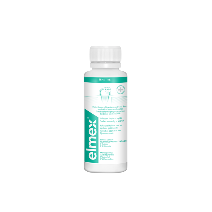 Solution dentaire Sensitive Elmex - flacon de 100 ml