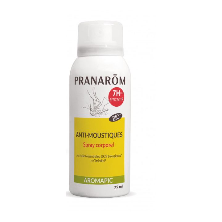 Aromapic Spray corps anti-moustique Pranarôm - spray de 75 ml