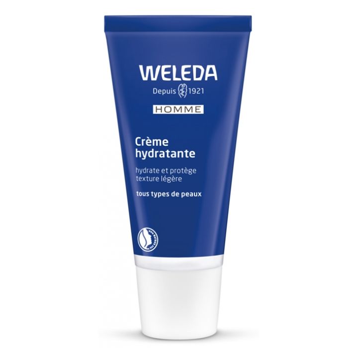 Crème hydratante homme Weleda - tube de 30 ml