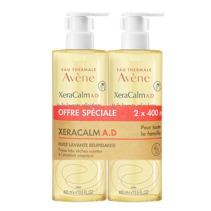 XeraCalm A.D Huile lavante relipidante Avène