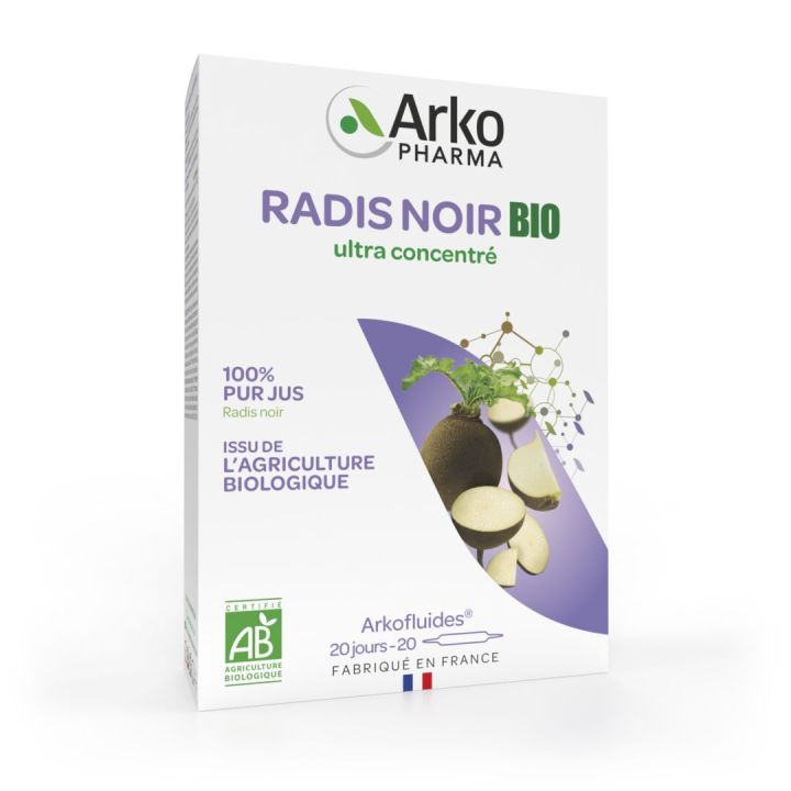 Arkofluides radis noir Arkopharma