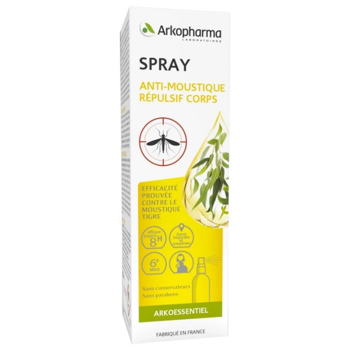 Arko Essentiel Spray anti-moustique Arkopharma - spray de 60 ml
