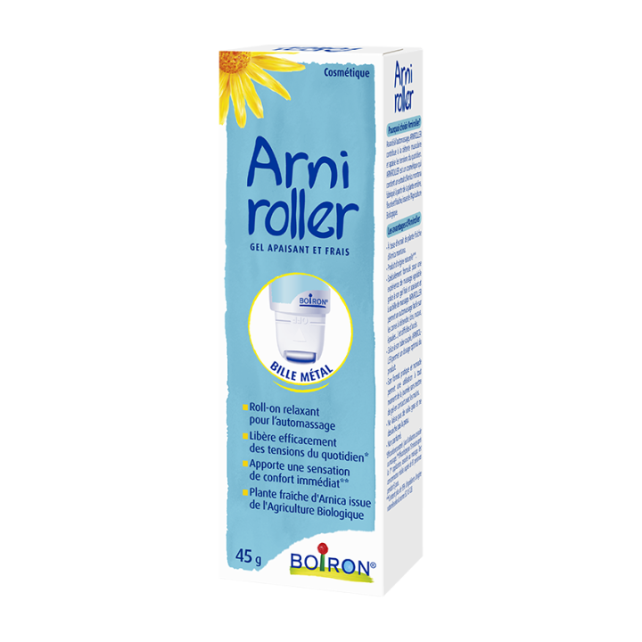 Arniroller Gel apaisant et frais douleurs musculaires Boiron - tube de 45 g