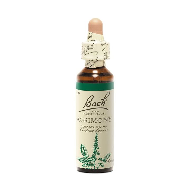 Fleur de Bach Agrimony Agrimonia eupatoria - flacon de 20 ml