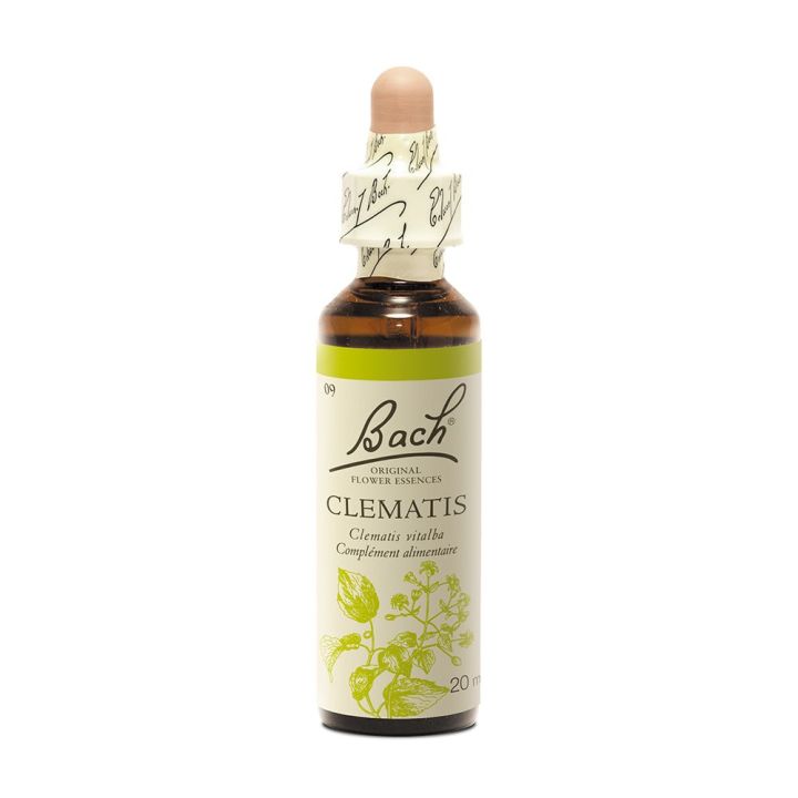 Fleur de Bach Clematis Clematis vitalba - flacon de 20 ml