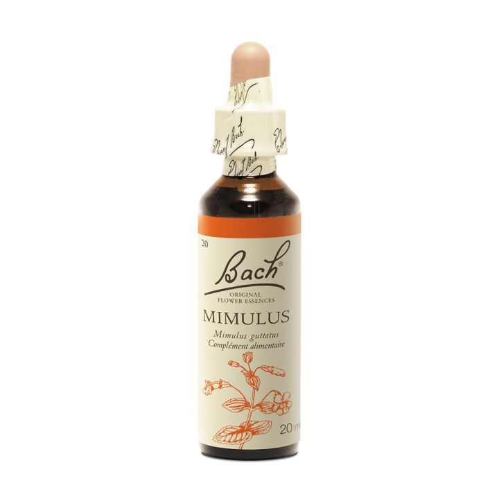 Fleur de Bach Mimulus Mimulus guttatus - flacon de 20 ml