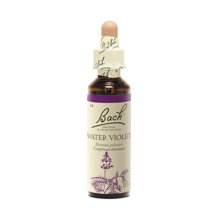 Fleur de Bach Water Violet Hottonia palustris - flacon de 20 ml