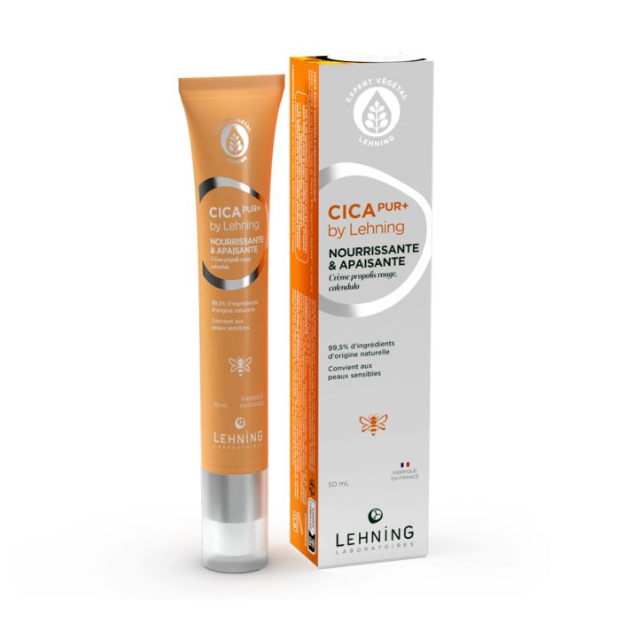 CICApur+ crème nourrissante et apaisante Lehning - tube de 50ml