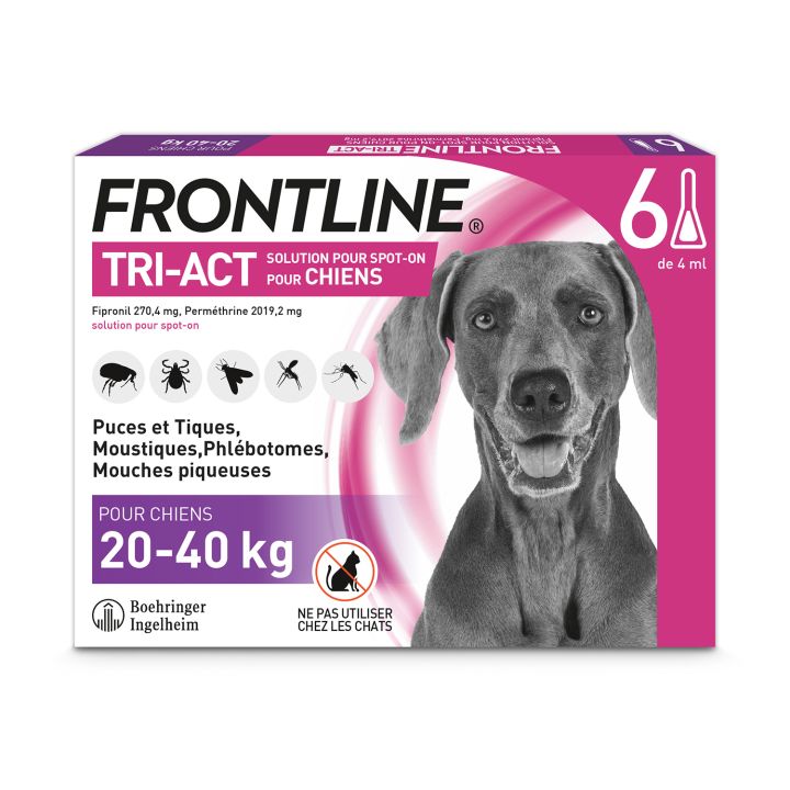 Tri-Act chiens 20-40 kg Frontline