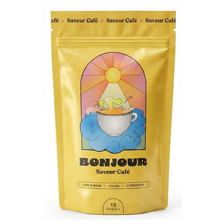 Bonjour boisson saveur Café - sachet de 90g (15 portions)