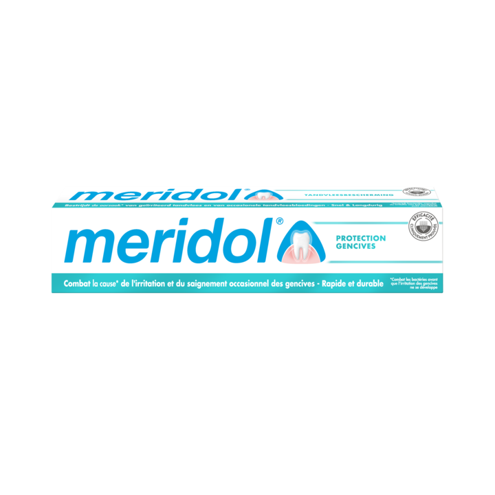 Dentifrice contre l'inflammation des gencives Meridol