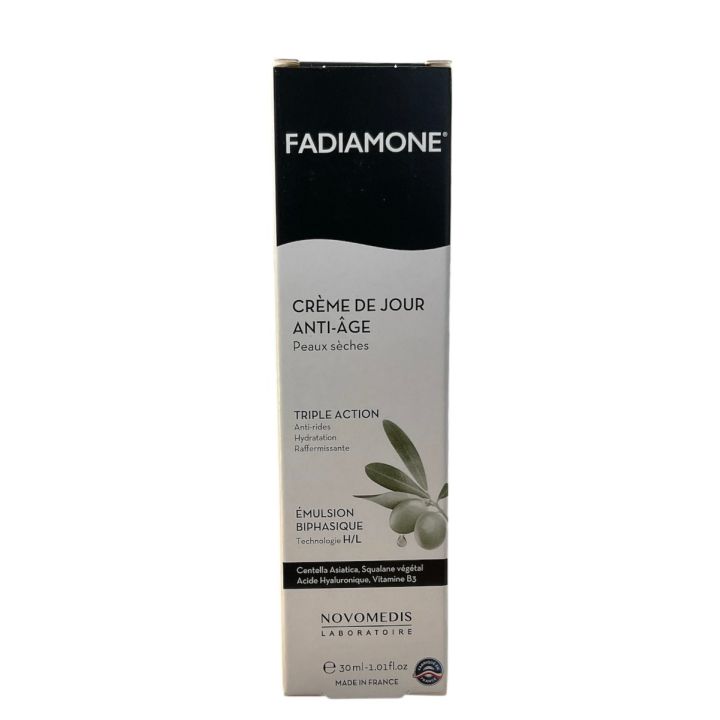 Crème de jour anti-âge peaux sèches Fadiamone - tube de 30ml
