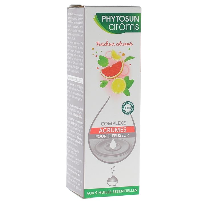 Complexe Agrumes pour diffuseur Phytosun Arôms - flacon de 30 ml