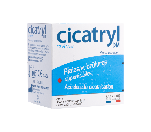 Cicatryl DM crème Pierre Fabre - boite de 10 sachets de 2g - image 1