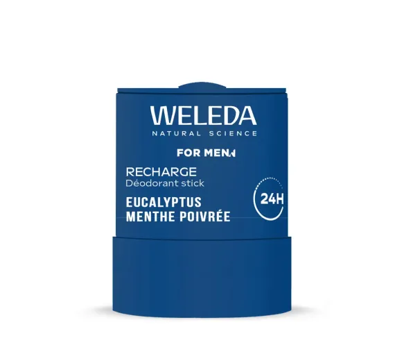 For Men recharge déodorant stick Weleda - recharge de 50g